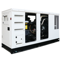 Générateur électrique Perkins Weichai de type silencieux à châssis ouvert avec télécommande 50-200 kW 125 kVA 200 kW Groupe électrogène diesel