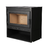 Cheminée à bois en fonte autoportante de style européen KY001-90 pour salon et villa - Product Image 3