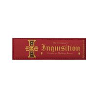 Autocollants en tissu brodés Warhammer 40K, symbole rouge, badge Velcro pour sac à dos extérieur, médaille de moral