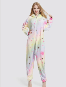 Combinaison <span class=keywords><strong>Kigurumi</strong></span> en polaire corail doux, motif lion, avec capuche, pour adulte, tenue de fête d'Halloween - Product Image 4