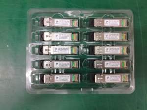 รองรับ10G SFP + ZR 80km โมดูลตัวรับส่งสัญญาณ1550nm โมดูล LC Dom DUPLEX SMF - Product Image 4