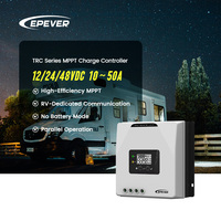 Contrôleur de charge solaire hors réseau EPEVER LCD MPPT 30A 40A pour camping-cars, caravanes, modules 4G/WiFi en option