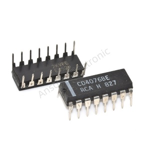 Circuits intégrés logiques ANSOYO CD4076BE CD4076 16PDIP, composants électroniques - Product Image 2
