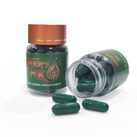 Cápsulas Verdes de Esencia Vegetal con Suplemento Herbal Natural de Marca Propia: Ganoderma Lucidum y Epimedium A #   Energía para Adultos