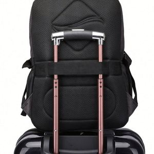 Mochila Duradera e Impermeable Unisex para Negocios, con Puerto de Carga USB, Cierre Antirrobo, Protección para Laptop, Ideal para Escuela, Senderismo y Viajes - Product Image 4