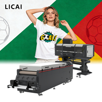 LC-C606 DTF Printer 6*EPSON I3200-A1 Printkoppen 30 ㎡ Hoge snelheid 650mm breedte Direct-to-Film printer voor T-shirt textielprint