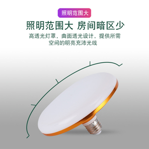 Bombilla LED E27 Base Par36, Cuerpo de Plástico, Fuente de Luz SMD 2835, AC 220V, Tipo Reflector, 6000K, CRI 90, Certificación Energy Star, Regulable - Product Image 2