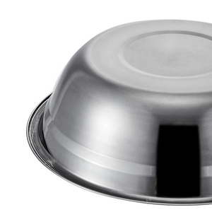 2022ร้อนขายขายส่งครัวซุปชามเสิร์ฟสลัดชามผสมสแตนเลสขัดเกาหลีชามสลัด - Product Image 2