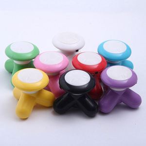 Mini Battery Usb Triangle Electric Vibrating Massager With Many Colorful - Product Image 6