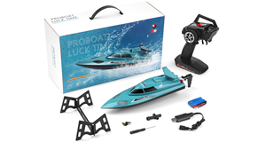Wltoys <span class=keywords><strong>de</strong></span> fábrica, barco a control remoto <span class=keywords><strong>de</strong></span> alta velocidad, a prueba <span class=keywords><strong>de</strong></span> agua, Radio eléctrica, control remoto, lancha rápida, 2,4G, G - Product Image 6