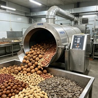 Machine à torréfier les noix de 10 kg, électrique ou à gaz, pour torréfier les noix, le sésame, les céréales et les épices