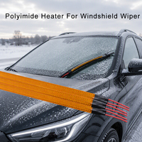 Pemanas Wiper Poliimida Kustom, Pemanas Film Kapton untuk Sistem Anti Beku Wiper Kaca Depan Otomotif