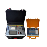 Testeur de résistance de terre HVD DB30 5000Ω double fréquence 30A avec sortie externe, grand testeur de résistivité du sol pour réseau de terre