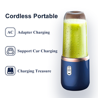 400ml USB Oplaadbare Elektrische Persoonlijke Blender Mini Draagbare Blender voor Verse Sapjes
