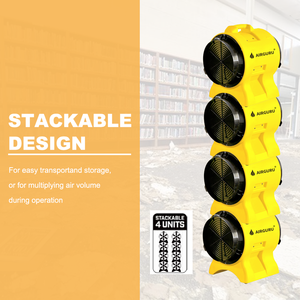 12 Zoll 300mm Pneumatischer <span class=keywords><strong>Typhoon</strong></span>-Gebläse 1,0 PS Luftgebläse Axialventilator mit Hohem Volumen zur Absaugung von Dämpfen - Product Image 5