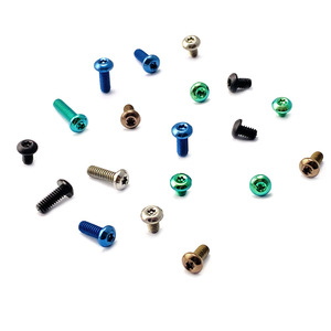 Tornillos de Cabeza Hexagonal de Titanio Anodizado Personalizados M3-M6, Ligeros, Resistentes a la Corrosión, Multicolores, para Exteriores - Product Image 2