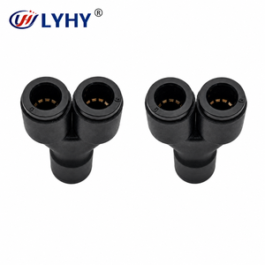 Raccord pneumatique <span class=keywords><strong>Legris</strong></span> Type PY Série Y, raccord rapide à trois voies pour tube d'<span class=keywords><strong>air</strong></span> <span class=keywords><strong>comprimé</strong></span> PU/PA, 0-1,0 MPa et 0-60 - Product Image 2