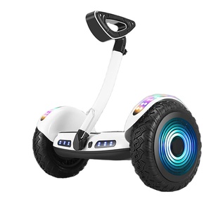 Trottinette Équilibrée Intelligente en <span class=keywords><strong>Gros</strong></span> d'Usine, Pneus de 11 Pouces, Lumière LED, <span class=keywords><strong>Hoverboard</strong></span> avec Main Courante Réglable pour Adolescents, Jeux en Extérieur - Product Image 1