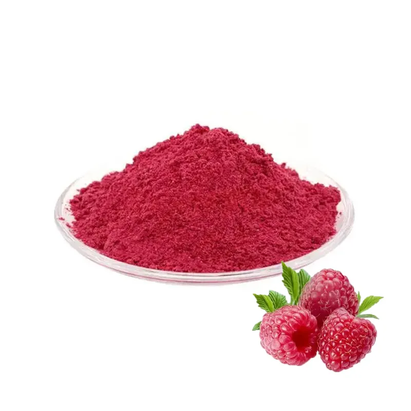 Poudre organique de fruit de framboise rouge de produits de Hotsale d'approvisionnement d'usine