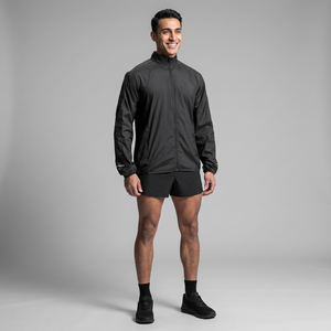 Chaqueta de Moda para Hombre Primavera Otoño 2026 con Cremallera y Reflejo Nocturno, Chaqueta Deportiva Cortavientos para Exteriores - Product Image 1