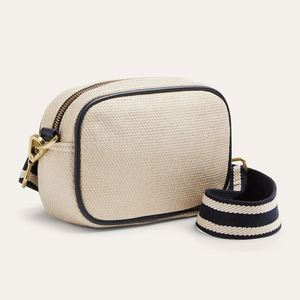 Sacs à main pour jeunes filles, mini sac à bandoulière en toile avec logo pour femmes - Product Image 2