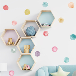 Adesivo da parete a <span class=keywords><strong>pois</strong></span> a colori per acquerello, - Product Image 2