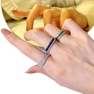 钻石5石18k黄金天然男士餐巾原装锆石戒指 - Product Image 5