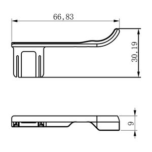 铝合金DSLR热靴拇指扣富士XM5拇指向上手柄安装相机手指手柄盖富士X-M5 - Product Image 3