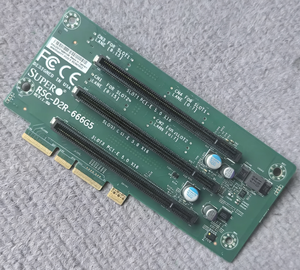RSC-D2R-666G5 2U RHS DCO Riser 3x PCIe 5.0 x16 Passive HF RoHS สำหรับเซิร์ฟเวอร์ Supermicro - Product Image 2