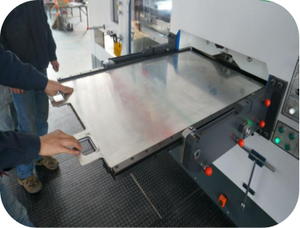 Sobre Craft Buddy Carton Printing Slotting Big Shot Máquina de troquelado de 900 toneladas de presión a la MY-1060Deep - Product Image 5
