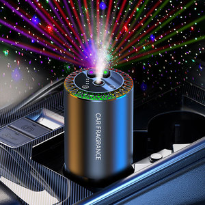 <strong>High</strong> <strong>Quality</strong> Luxury 50ml Alloy Air Freshener Essential Oil <strong>Diffuser</strong> 3 Colors Starry Projection <strong>Lighting</strong> Car Aroma <strong>Diffuser</strong> - Product Image 1