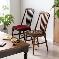 Chaise de salle à manger Napoléon de style français, dossier en bois massif, rembourrage doux, luxe léger, meubles de salle à manger pour la maison, hôtel, événement de mariage
