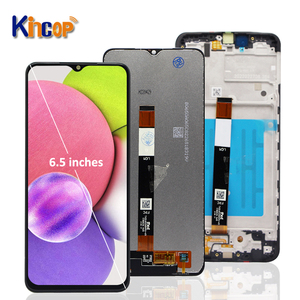 Pantalla de teléfono móvil de 6,5 "para <span class=keywords><strong>A03S</strong></span> A037U pantalla LCD MONTAJE DE digitalizador táctil para Samsung <span class=keywords><strong>A03S</strong></span> sin o con marco - Product Image 1