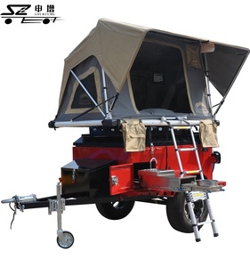 Offroad coche <span class=keywords><strong>remolque</strong></span> <span class=keywords><strong>pequeño</strong></span> <span class=keywords><strong>remolque</strong></span> de uso para viajar con la <span class=keywords><strong>tienda</strong></span> - Product Image 6