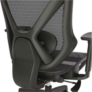 Alera Taunton Ergonomic Mesh Swivel Office Task <b>Chair</b> Adjustable Seat Arms Headrest Supports up 275 Lbs Stylish Lift <b>Black</b> <b>Chair</b> - Product Image 3