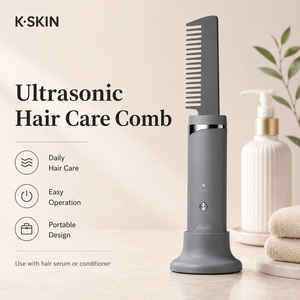 K-SKIN Smart Hair Growth Device, Ultrasonic Atomization Scalp Massage <b>Brush</b> Deep Nutrient Penetration Anti Frizz <b>Smooth</b> Hair - Product Image 2