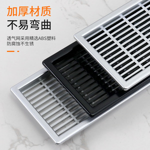 Plastic Ventilation Grille For Wardrobe Cabinet Drawer <b>TV</b> <b>Stand</b> Easy Install Modern Simple Design - Product Image 4
