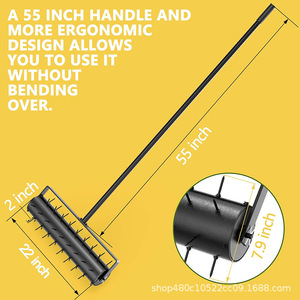 Hot Crossover Cán Vườn Vườn Có Thể Tháo Rời Đất Móng Tay Đấm Máy Của Nhãn Hiệu Cỏ Aerator - Product Image 4