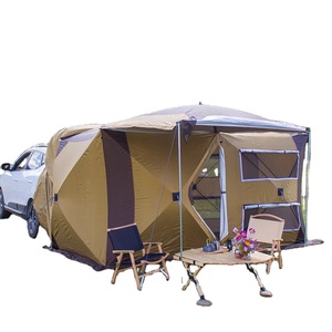 Offre Spéciale Usine : Tente de Coffre SUV, Auvent de Voiture, Tente de <span class=keywords><strong>Camping</strong></span> <span class=keywords><strong>pour</strong></span> Voiture Autonome, Tente d'Extension Arrière Pliable à 2 Chambres - Product Image 2