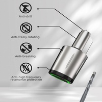 Cylindre de serrure de porte multifonctionnel européen étanche IP67, contrôle par application, serrure à cylindre Ttlock