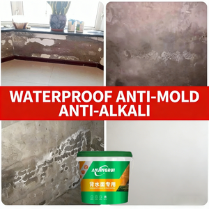 Revêtement Imperméable Premium pour Réparation de Surfaces, Écologique, Moderne, pour Salle de Bain, Sous-sol, Murs Intérieurs, Plafonds, Anti-humidité - Product Image 3