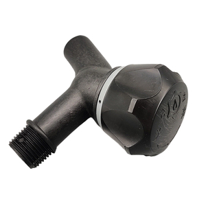 Robinet de lavabo WC en plastique ABS noir à diaphragme, DN15, 1/2 pouce, prix spécial bas - Product Image 2