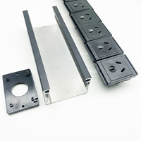 Profilés en aluminium extrudé PDU industriels personnalisés Fabricant OEM Profilé en aluminium personnalisé