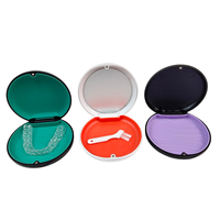 Boîte magnétique personnalisée imprimée pour aligneurs dentaires, rétention orthodontique, prothèses dentaires transparentes invisibles, étui en carton