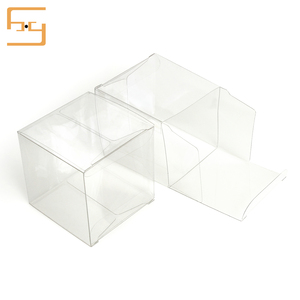 Thấp moq nóng bán gấp rõ ràng <span class=keywords><strong>PVC</strong></span> bao bì hộp cao trong suốt Pet hộp nhựa - Product Image 4