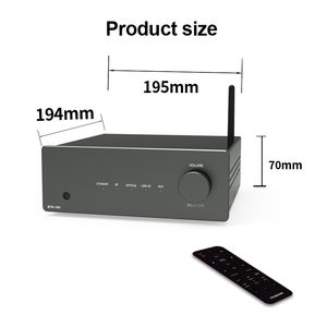 Mini amplificador estéreo digital multisala multizona Audio para el hogar Digital Bluetooth HiFi DAC amplificador de potencia - Product Image 5