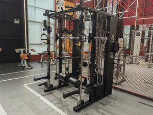 Gute Qualität Bestseller Fitness geräte Multifunktion strainer/Multifunktions-Smith-Maschine & Kabel-Crossover-Fitness gerät - Product Image 4