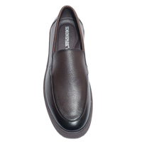 Chaussures en cuir pour hommes de haute qualité, mocassins décontractés, chaussures de bureau pour hommes, chaussures bateau en cuir véritable, chaussures de créateur pour hommes avec services personnalisés
