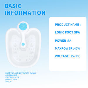 Mesin Spa Kaki Perawatan Kesehatan Tubuh untuk Sirkulasi Darah Salon Kecantikan Mesin Bak Mandi Kaki Ion Hidrogen - Product Image 6