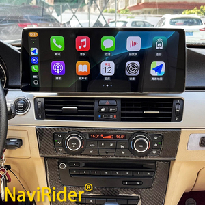 CarPlay Android Auto ขนาด 12.8 นิ้ว สำหรับ BMW ซีรีส์ 3 E92 ปี 2006-2015 ระบบนำทาง GPS เครื่องเล่นมัลติมีเดีย วิดีโอ เครื่องเล่นวิทยุติดรถยนต์ - Product Image 1